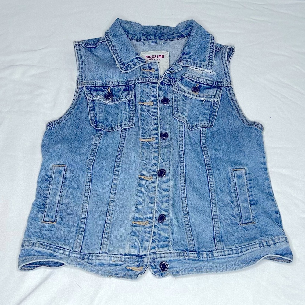 Mossimo Medium Denim Vest